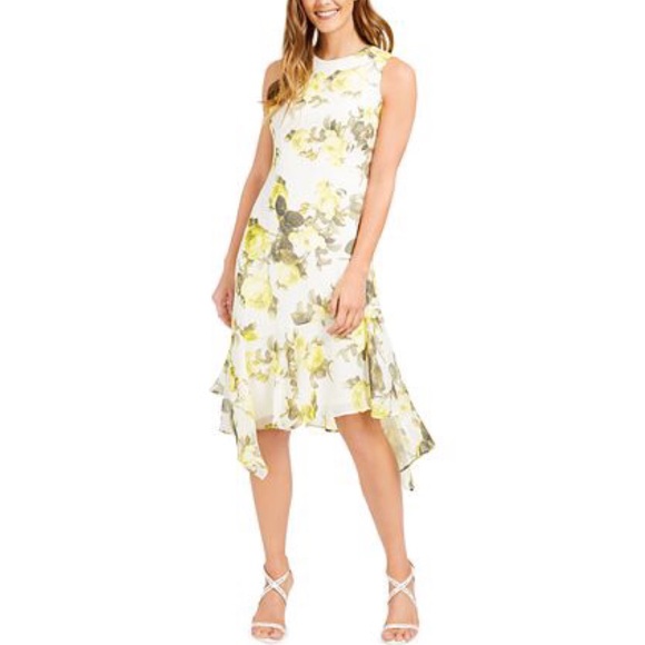 Calvin Klein Dresses & Skirts - 💫Calvin Klein | Asymmetrical-Hem Midi Dress